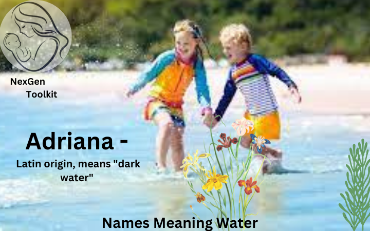 Names Meaning Water