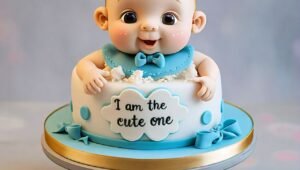 baby shower cake sayings