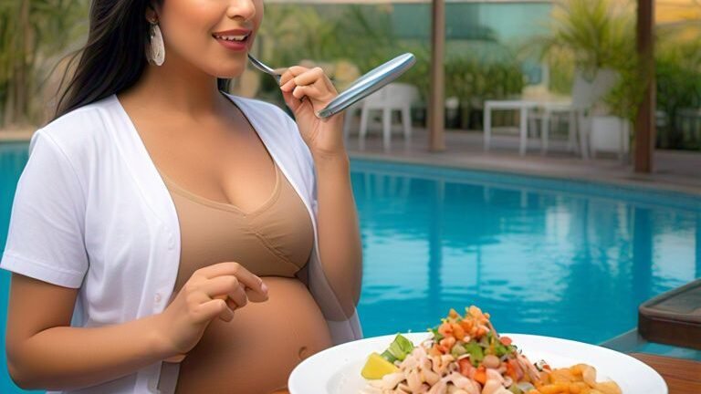 can pregnant women eat ceviche