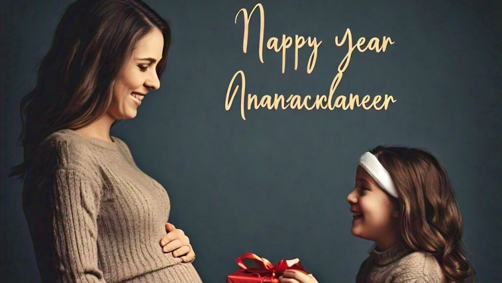 new year pregnancy announcement