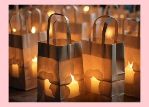 paper bag luminaries