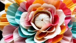 paper tissue flowers