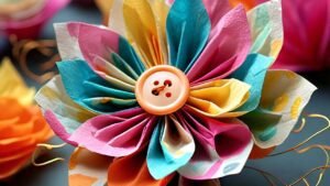 paper tissue flowers